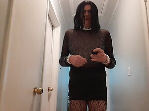 Fixing my hair and make up