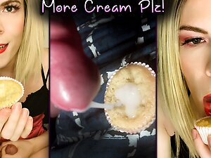 Cumming Into Cupcake & Eating it JOI Cum Countdown Jessica Bloom