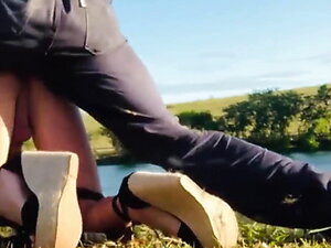 Brazilian Doll in the park fucking on a sunny morning