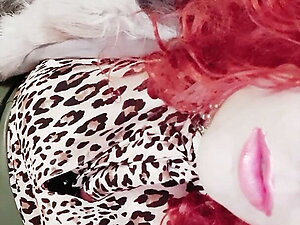 Crossdresser in stockings , likes to play for you